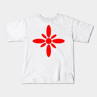 Red flowers Kids T-Shirt